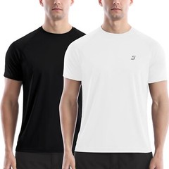Men’s Short Sleeve Rash Guard UPF 50+ Sun Protection Quick Dry Lightweight Swim