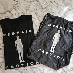 AFI Band Shirt And Drawstring Backpack “Despair Faction” 2019 Fan Collectible