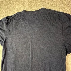 Homage Bean Town T-Shirt Medium Blue Mens Short Sleeve Graphic Tee