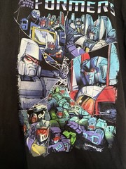 Y2K Transformers T Shirt Deceptions Megatron Large Print Size XXL