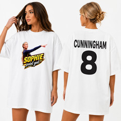 Sophie Cunningham 8 Fan T- Shirt Basketball Graphic Tee Unisex Gift