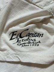 VINTAGE 1998 Fishing Tournament Shirt Heavy Thick Shirt Guatemala Marlin Biglogo