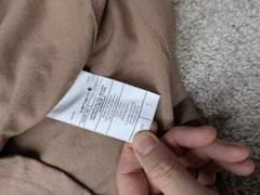 Carhartt Shirt Mens Small Brown Relaxed Fit Long Sleeve Pocket Workwear Tee