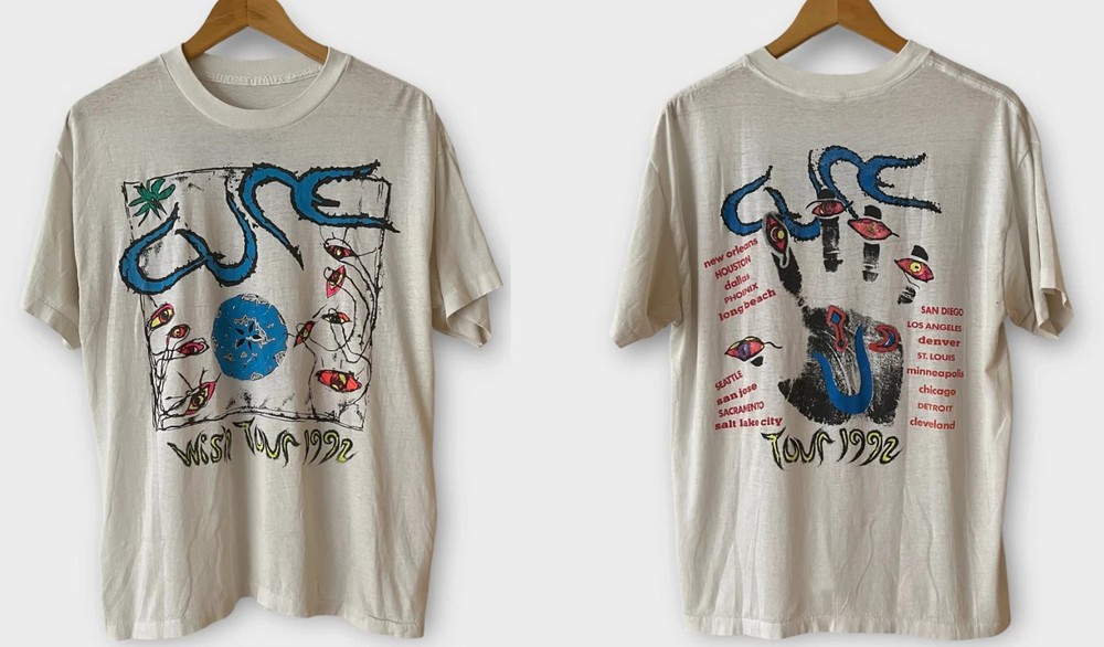 Vintage 1992 Tour Goth T-Shirt Reprint HOT ITEM!