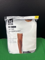 Member’s Mark Men’s 6 Pack Essential Undershirt Size M White