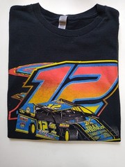 Billy Strings Tour T-shirt Dirt Track Race Car Men’s Large Jeff Reay Michigan