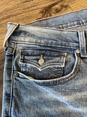 True Religion Mens Light Wash Denim Jeans 38