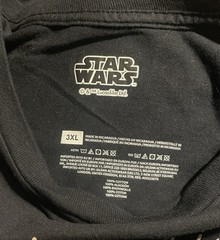 Star Wars Lucas Film Darth Vader Diamond Eyes T Shirt 3XL