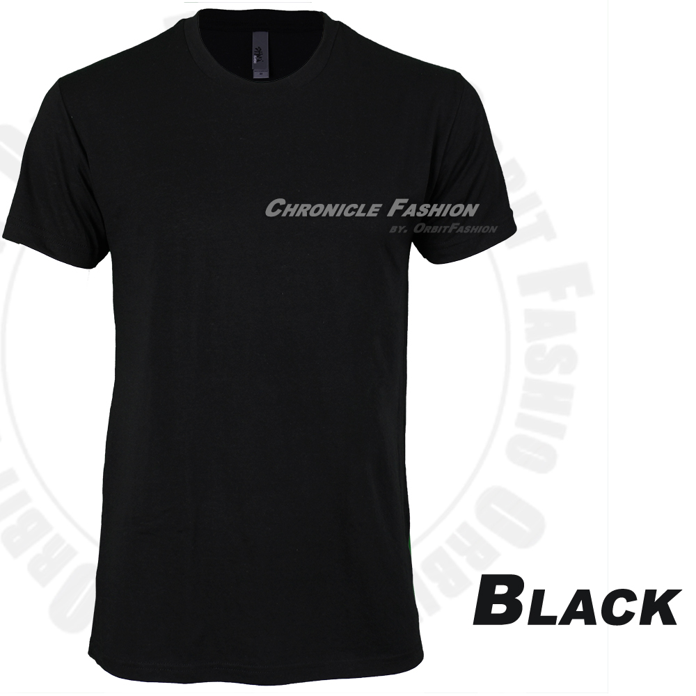 Mens T Shirts Crew Neck Slim Fit Short Sleeves Casual Tri Blend Cotton Solid Tee