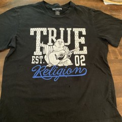 True Religion Men’s Short Sleeve Crew Neck T-Shirt Large