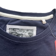 Cotton Traders Shirt Mens 2XL Navy Rugby 1987 Heritage Creck Neck Top Tee