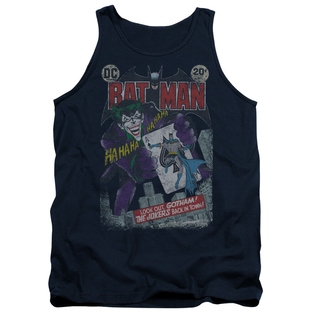 BATMAN #251 DISTRESSED Licensed Men’s Tank Top Sleeveless Tee SM-2XL