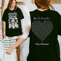 Mama I’m Coming Home Ozzy Osbourne Shirt, Tribute To The Prince Of Darkness Tee