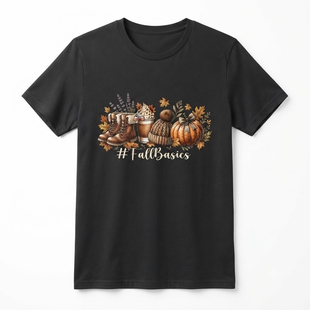 Fall Season T-Shirt, Autumn Shirt, Fall Shirt, Coquette Bow Pumpkin Halloween