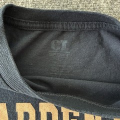 GARDEN CITY(KANSAS) COMMUNITY COLLEGE BRONCBUSTERS T-SHIRT BLACK Large