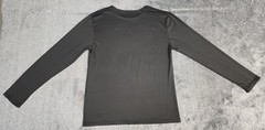 Sacrifice Variety Skull Black Long Sleeve Graphic T-Shirt Size L