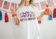 Snoopy 250th Anniversary Shirt, Peanuts Patriotic Tee, USA 250 Shirt 2026