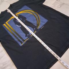 Vintage 1997 Jerzees Puff Daddy Concert T-Shirt Black Size XL Double-Sided EUC