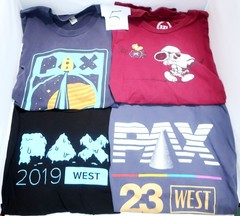 4 PAX CONVENTION / GEEK TEE SHIRTS Lot SIZE 3X 2018 Saturn Slime Star War SET #5