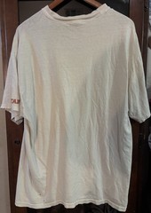 VTG 90’s DISTRESSED Buckle Staff T-shirt XL Holes Short Sleeve Graphic READ DESC