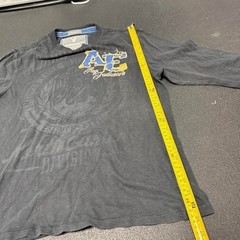 American Eagle y2k 2000s graphic long sleeve shirt