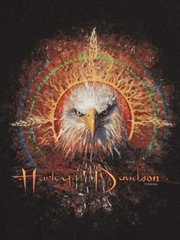 Pacific Harley Davidson Honolulu Hawaii Eagle T-Shirt Large 1996 Holoubek