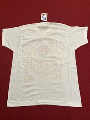 VTG 1989 Logo 7 Chicago Cubs Eastern Div Champs Single Stitch Tee L USA/with Tag