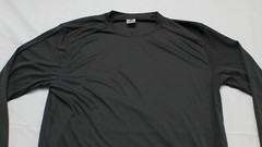 Vapor Apparel Men’s Solar Repreve L/S Shirt JQ2 Carbon Sizes Medium-Large