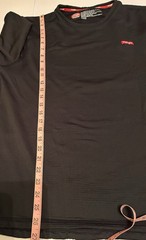 Men’s Size 2XL Black Long Sleeve Thermal Pullover Base Layer Work Travel NWOT