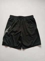 Nike Dri-Fit Athletic Short Men’s M Black Drawstring Flat-Front DM1042-010 N125
