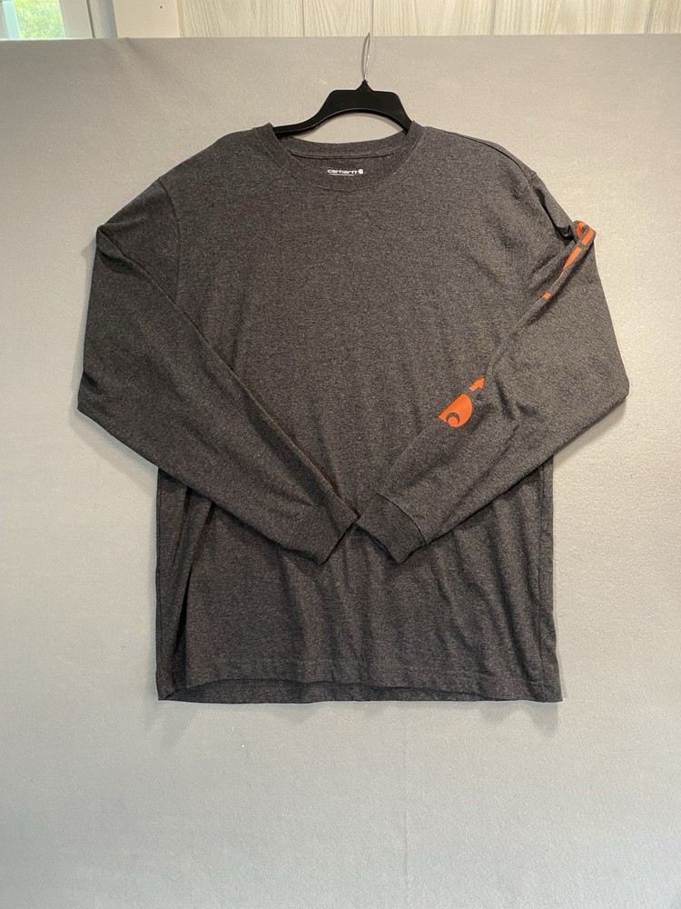 Carhartt Shirt Mens Size M Loose Fit Long Sleeves Pullover T-Shirt TK0231-M