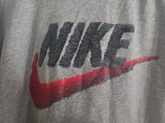 LOT OF 2 MENS THE NIKE TEE SHIRTS ONE GRAY AND ONE RED BOTH SIZE XL