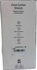 Tommy John 1003995N V-Neck 3 Pk Cool Cotton Stretch White Shirt (New in Box)