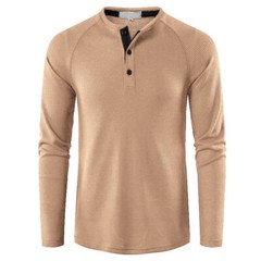 Zonbailon men’s T-shirt Polo shirts loose casual bottomed long sleeve
