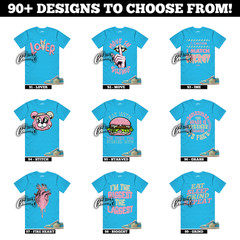 1 Somos Eternos Denim Turquoise Smokey Blue Red Stardust Stone T Shirt to Match