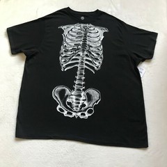 Way To Celebrate Mens Black Anatomy101 Short Sleeve Graphic Shirt Sz 3XL(54-56)