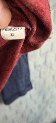 NWT Cremieux Raglan Shirt M Men’s Gray/Red Long Sleeve Baseball Tee