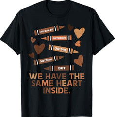 Same Heart Black History Month African American Women T-Shirt Small