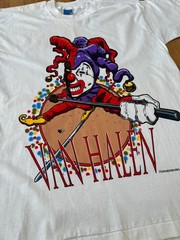 Vintage 90s 1995 Van Halen Band Clown Balance Tour Shirt Single Stitch XL Unworn