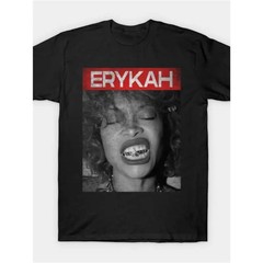 Summer t Shirts Erykah Badu T Shirt Men’S Trend Graphic Print T-Shirt
