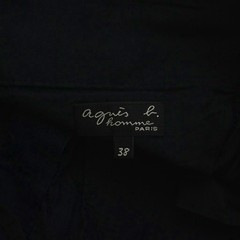 Agnes b Homme Pants Men’s Navy Stripe Full Length Slacks Size 38