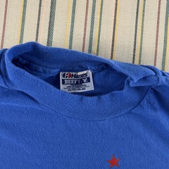 VTG The Arkansas Party Shirt Mens XL Blue Hanes 1992 Election Bill Clinton #8281