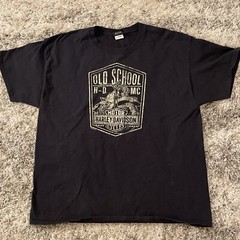 2014 Harley Davidson Birmingham AL Men’s T Shirt Black Size XL Cotton