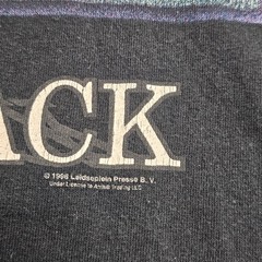 Vintage 1990s AC/DC Back in Black Band T-shirt Size XL Double Sided Graphics