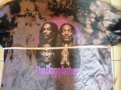 Snoop Dogg Purple Bleach Tie Dye Death Row T-Shirt Men’s 2XL Rap Retro 90s Style