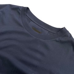 GIVENCHY STANDARD T-shirt Crew neck cut sew BM71JA3YJ5 Navy Size: