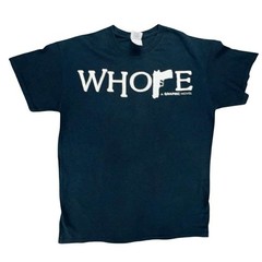Whores Graphic Novel T-Shirt Big City Comics Studio Medium Gun R Design