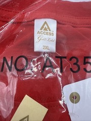 Set Of 2 Access Gold Label Tshirt Size 2XL