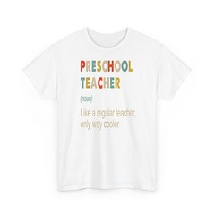 Preschool Teacher Funny Kindergarten Definition T-Shirt