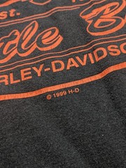 Vtg 90s Harley Davidson Myrtle Beach 1999 Black T Shirt XL – Made in USA